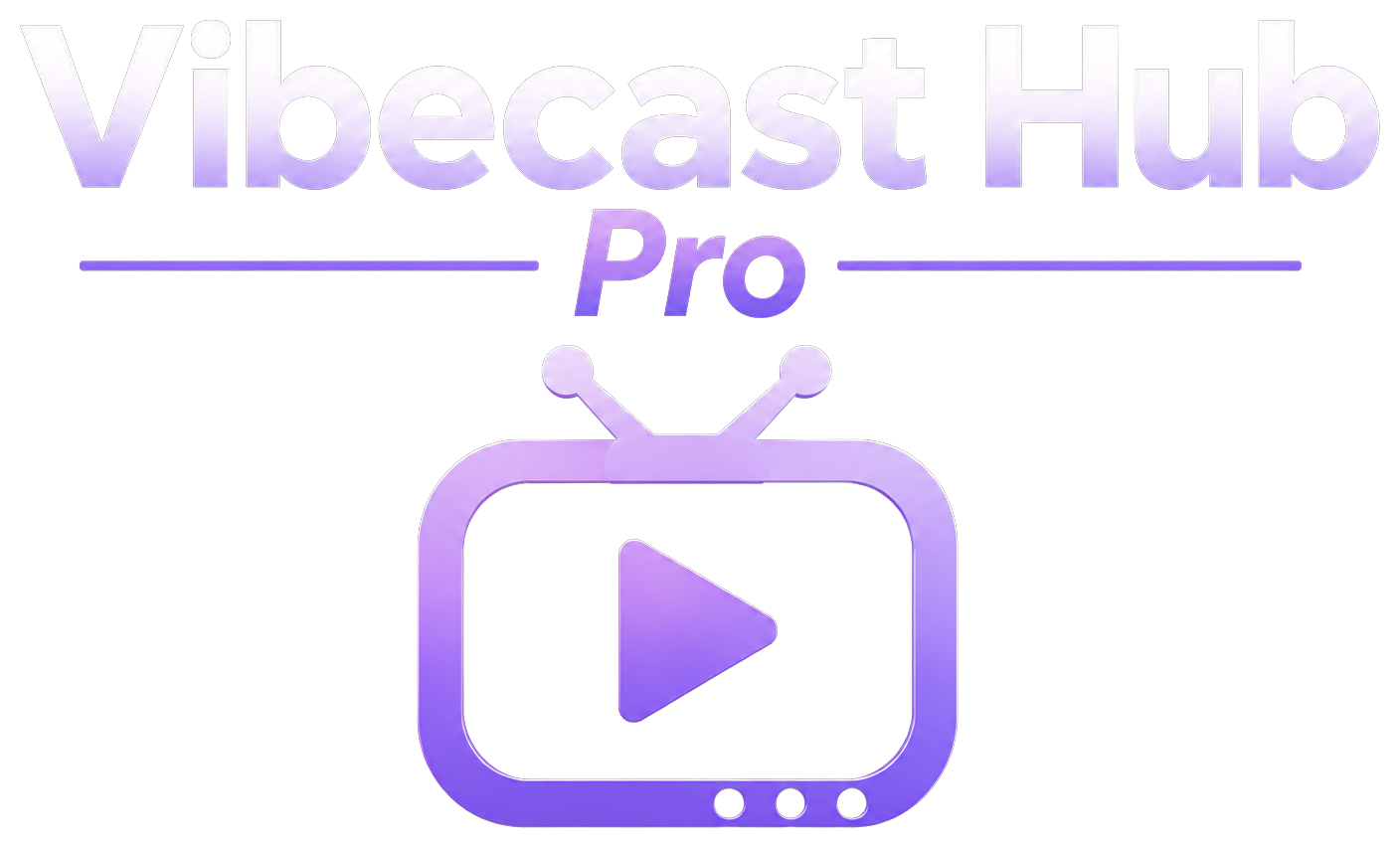 Vibecast Hub Pro logo